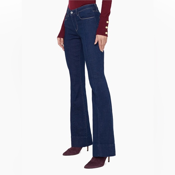 L'AGENCE Lenora Low-Rise Flared Jeans - Picture 2 of 8